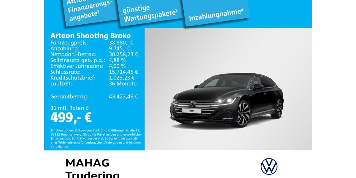 VW Arteon 44.461 km 38.980 &euro; München 81825