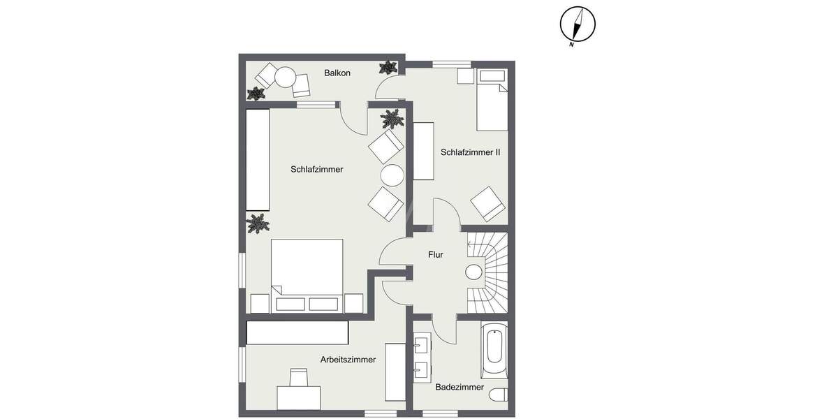 Doppelhaushälfte München / Obermenzing Pasing-Obermenzing - 6 Zimmer, 166 m&sup2;, 1.670.000&euro; | Angebot:25797534