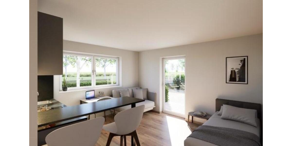 Etagenwohnung München Messestadt Riem - 1 Zimmer, 27 m&sup2;, 900&euro; | Angebot:25542967