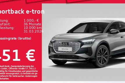 Audi Q4 e-tron 2.846 km 48.989 &euro; Eching 85386