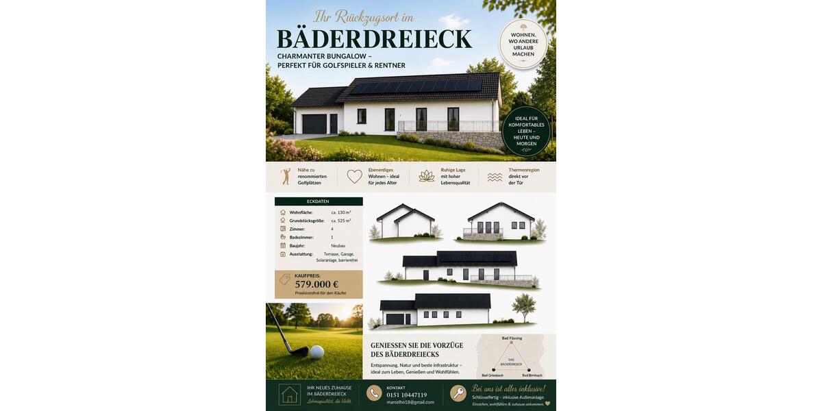 Bungalow München Sendling-Westpark - 4 Zimmer, 130 m&sup2;, 579.000&euro; | Angebot:26933578