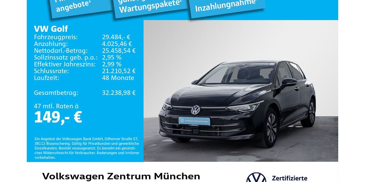 VW Golf 18.077 km 29.245 &euro; München 80687