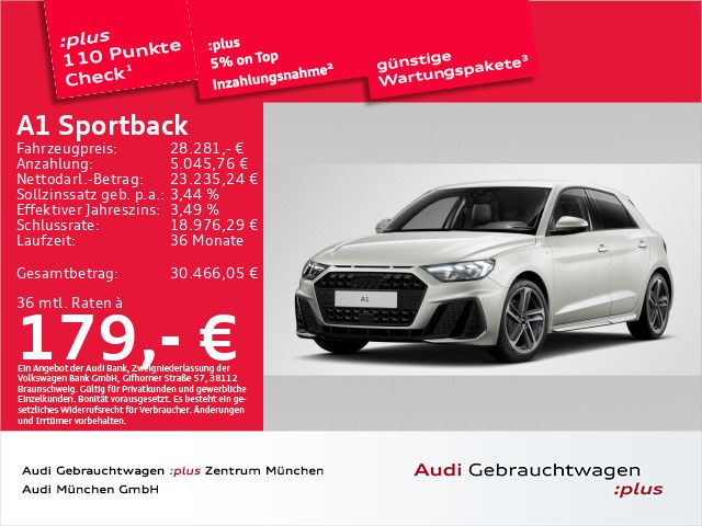 Audi A1 11.620 km 27.952 &euro; Eching 85386