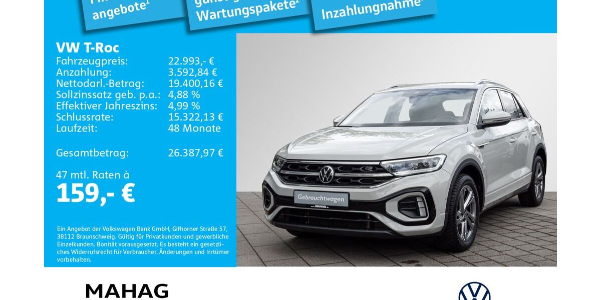 VW T-Roc 20.094 km 22.993 &euro; Ottobrunn 85521