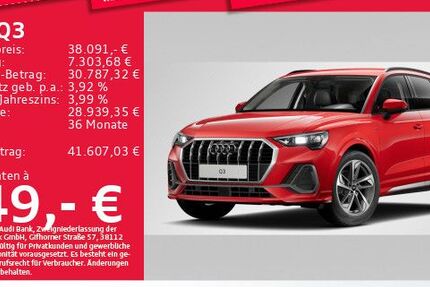Audi Q3 9.403 km 37.712 &euro; Eching 85386