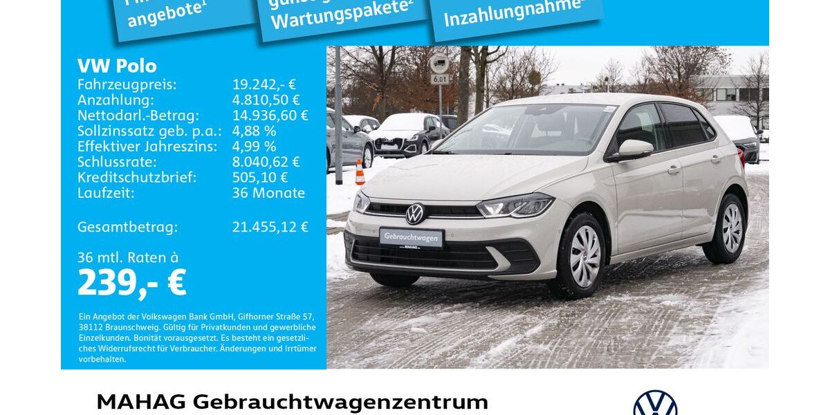 VW Polo 32.352 km 18.983 &euro; München 80935