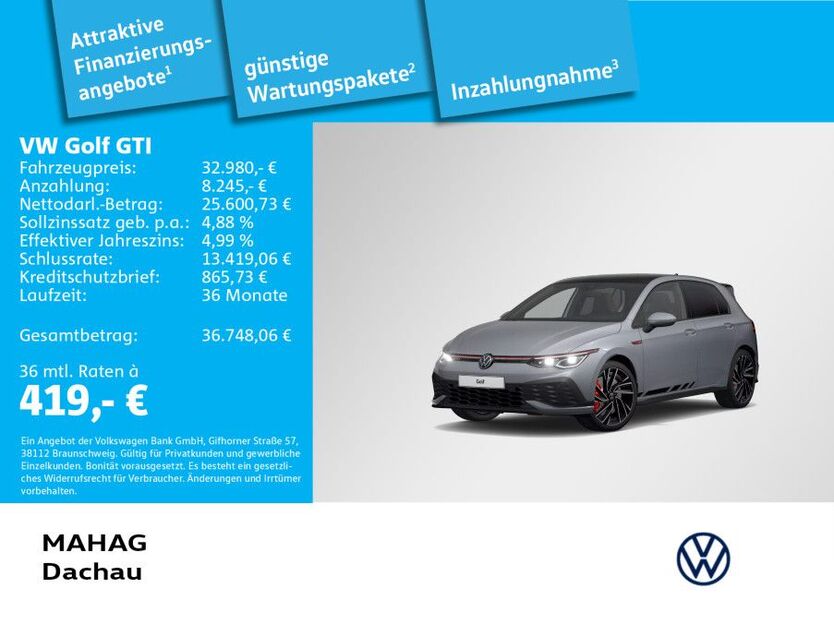 VW Golf 15.060 km 32.980 € Dachau 85221
