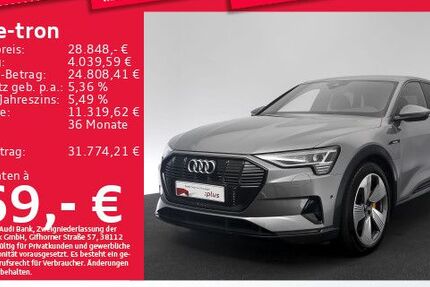 Audi e-tron 46.376 km 28.848 &euro; Eching 85386