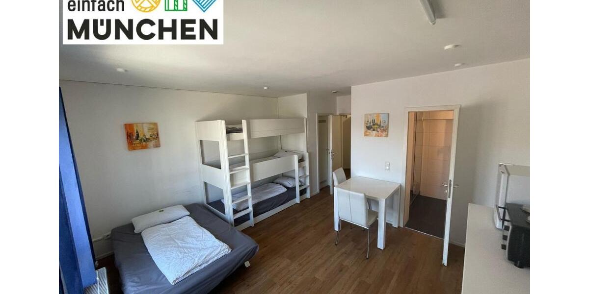 Bright central studio apartment in Munich top public transport 1 zimmer