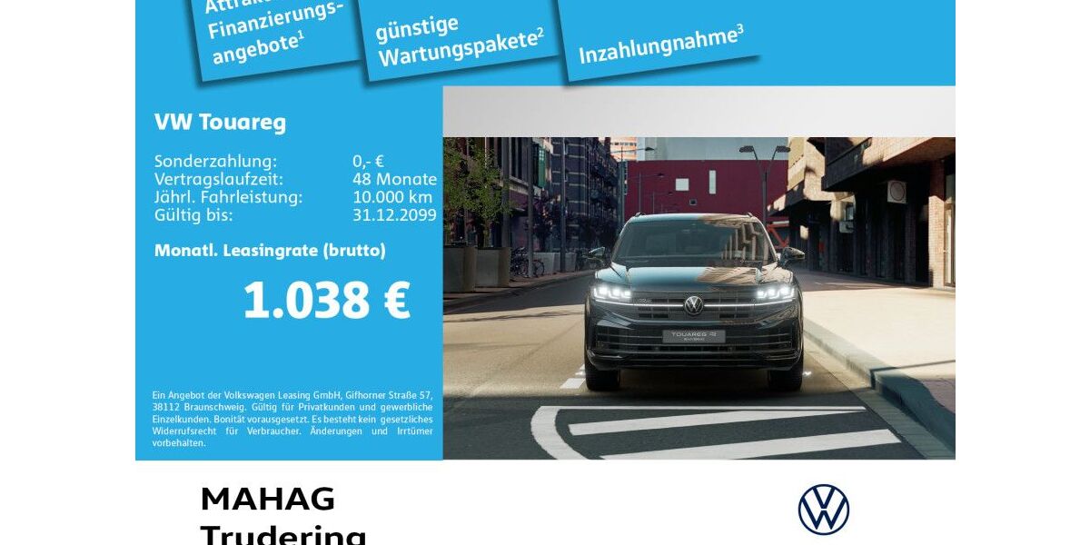 VW Touareg 8.000 km 81.980 &euro; München 81825