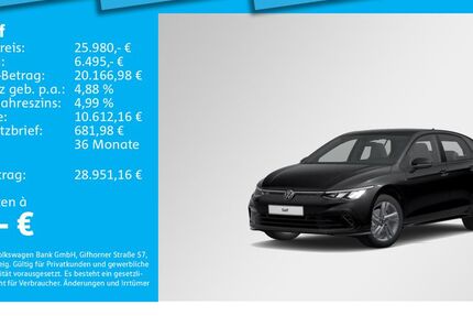 VW Golf 48.690 km 25.980 &euro; Dachau 85221