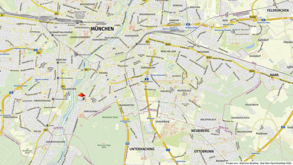 Etagenwohnung München Untergiesing-Harlaching - 5 Zimmer, 104 m&sup2;, 1.066.000&euro; | Angebot:26204472