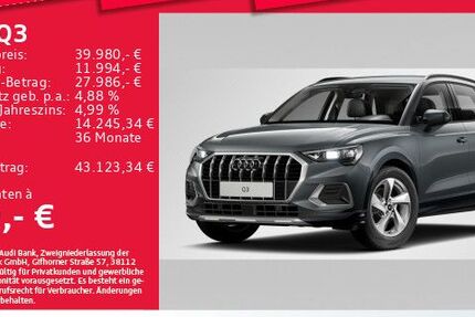 Audi Q3 4.404 km 39.980 &euro; München 81825