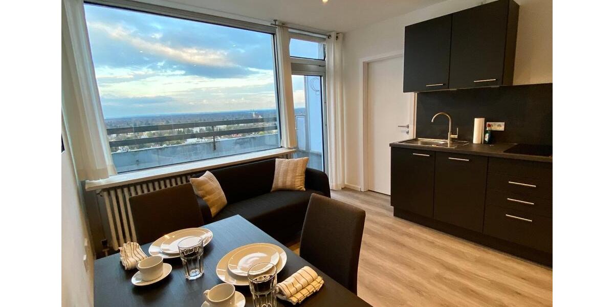 1- Zimmer Wohnung voll möbliert, Dachterrasse, renoviert 1 zimmer