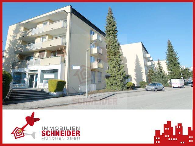 MMOBILIEN SCHNEIDER - Baldham- schöne 2 Zi.-OG-Whg. mit Parkett und Süd-Balkon