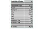 Etagenwohnung Kirchheim bei München Kirchheim - 3 Zimmer, 84 m&sup2;, 1.650&euro; | Angebot:26585883
