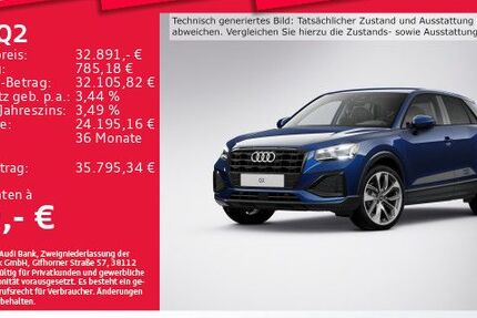 Audi Q2 7.552 km 31.973 € Eching 85386