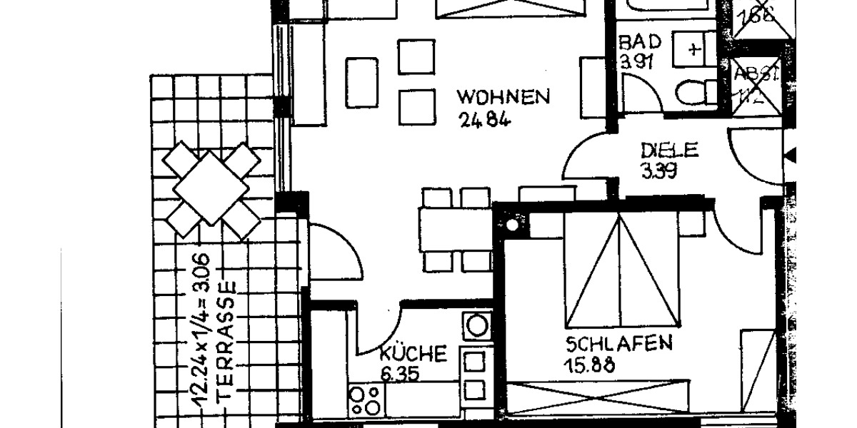 Etagenwohnung München Bogenhausen - 2 Zimmer, 59 m&sup2;, 399.990&euro; | Angebot:26309125