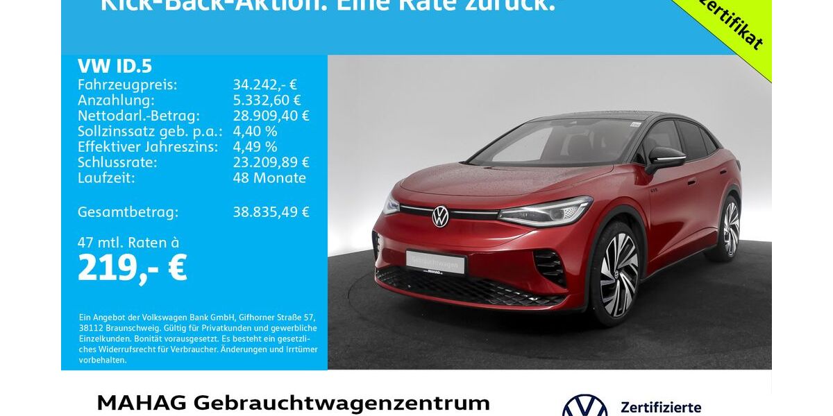 VW ID.5 38.571 km 33.683 &euro; München 80935