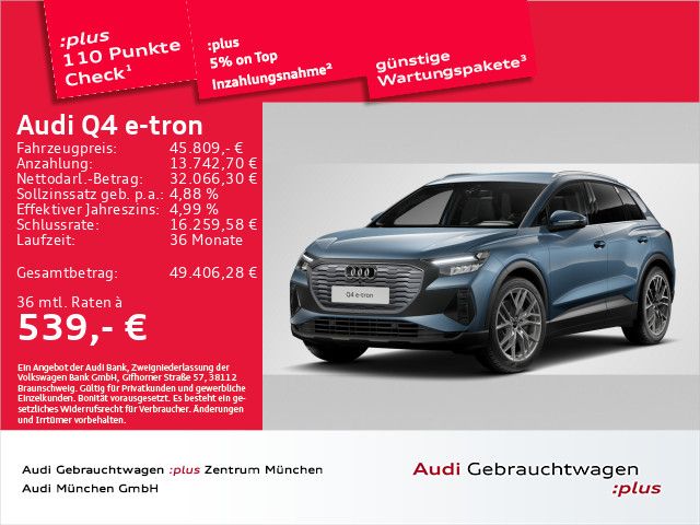 Audi Q4 e-tron 5.969 km 45.809 &euro; Eching 85386