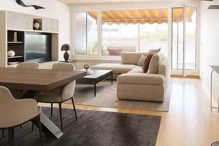 Wohnen mit Alpenpanorama und XXL-Balkon 3 zimmer