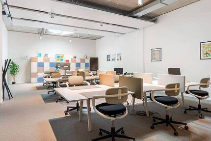 Hochmoderne Büroräume und Arbeitsplätze im inspirierenden Werksviertel - All-in-Miete zimmer