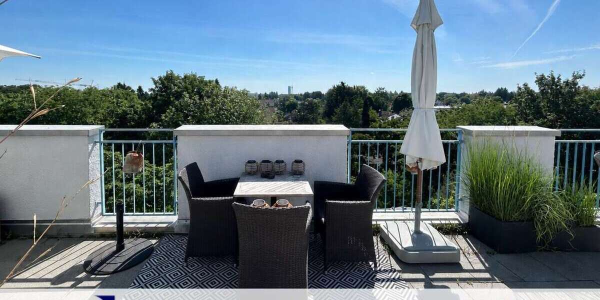 XXL Dachterrasse für Ihr summer feeling! Maisonette Wohnung in Untermenzing - Dachgeschoßwohnung München Allach-Untermenzing | Angebot:26441369