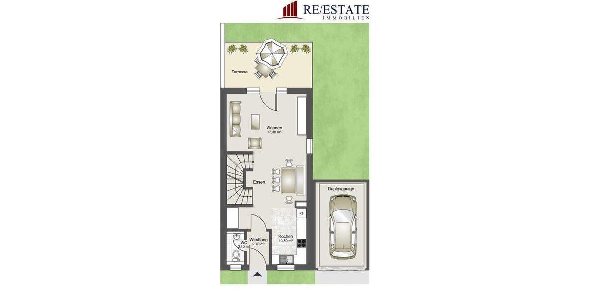 Reihenendhaus München Allach-Untermenzing - 5 Zimmer, 130 m&sup2;, 1.050.000&euro; | Angebot:25111794