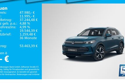 VW Tiguan 4.622 km 47.980 &euro; München 80935