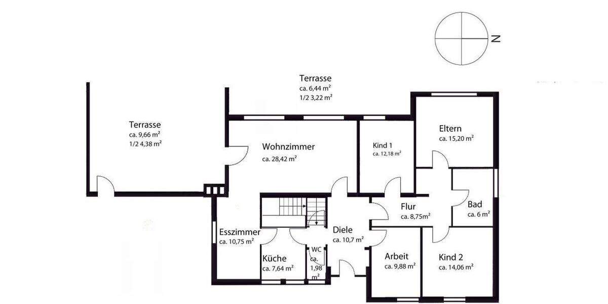 Einfamilienhaus Haar - 5 Zimmer, 133 m&sup2;, 1.290.000&euro; | Angebot:25660641