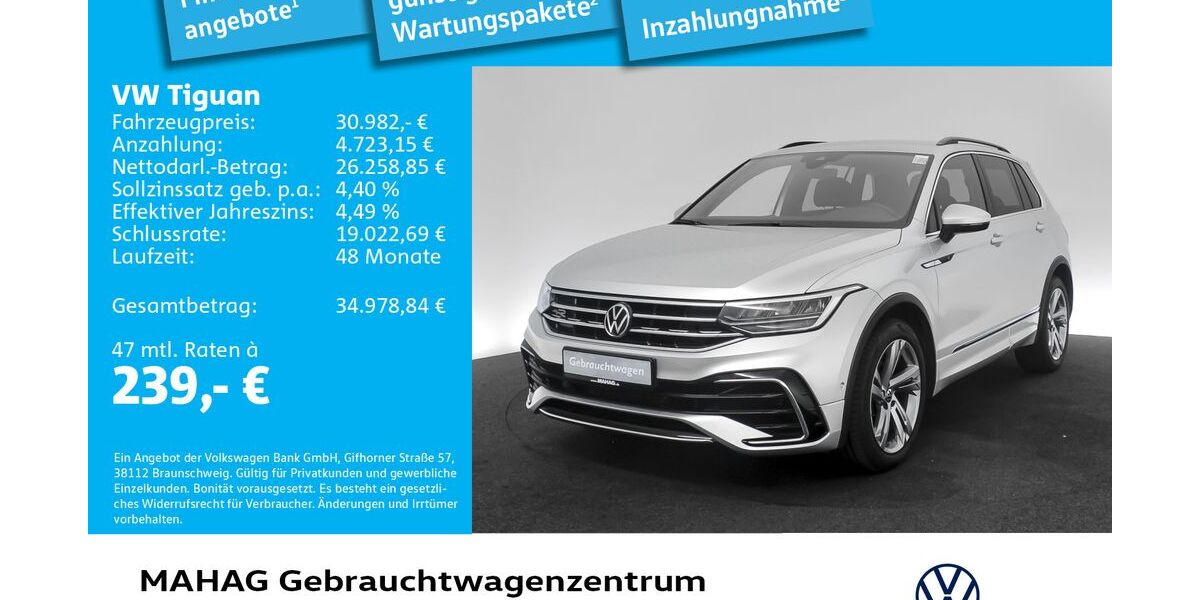 VW Tiguan 77.464 km 30.683 &euro; München 80935