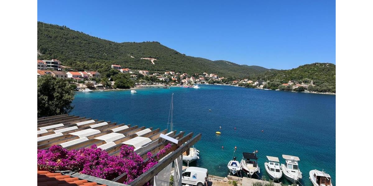 1. Reihe Meer: 4-Zimmer Wohnung mit Bootsanlegeplatz Korcula 4 zimmer