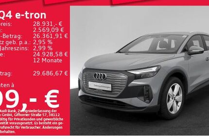 Audi Q4 e-tron 40.856 km 27.223 &euro; München 80935