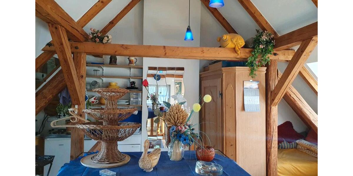 Dachgeschoßwohnung Oberschleißheim - 1 Zimmer, 35 m&sup2;, 600&euro; | Angebot:27598884