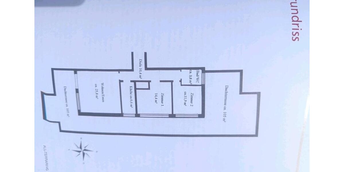 Dachgeschoßwohnung München Aubing-Lochhausen-Langwied - 3 Zimmer, 100 m&sup2;, 798.000&euro; | Angebot:26644139