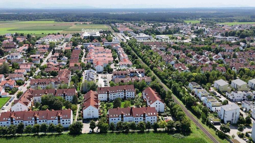 Etagenwohnung Höhenkirchen-Siegertsbrunn Siegertsbrunn - 3 Zimmer, 96 m&sup2;, 599.000&euro; | Angebot:25690263