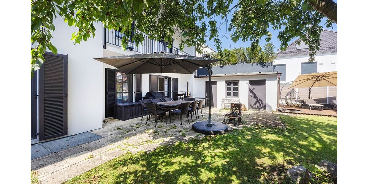 Privatverkauf - ohne Provision! Mediterranes Mehrgenerationenhaus mit über 400 m² nutzbarer Flä - Gewerbeobjekt Gilching | Angebot:26918360