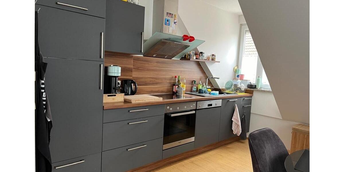 Dachgeschoßwohnung Karlsfeld - 3.5 Zimmer, 82 m&sup2;, 1.350&euro; | Angebot:25752513