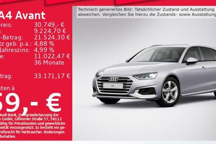 Audi A4 66.129 km 30.371 € Eching 85386