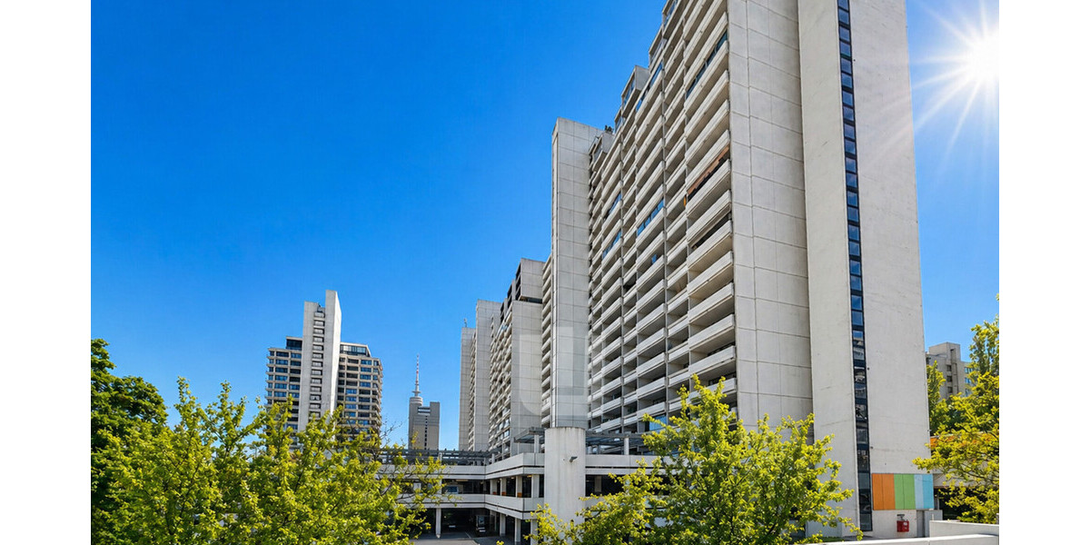 WINDISCH IMMOBILIEN - Vermietete 2-Zimmerwohnung im 12. OG im Olympiadorf - Etagenwohnung München Am Riesenfeld | Angebot:26423729