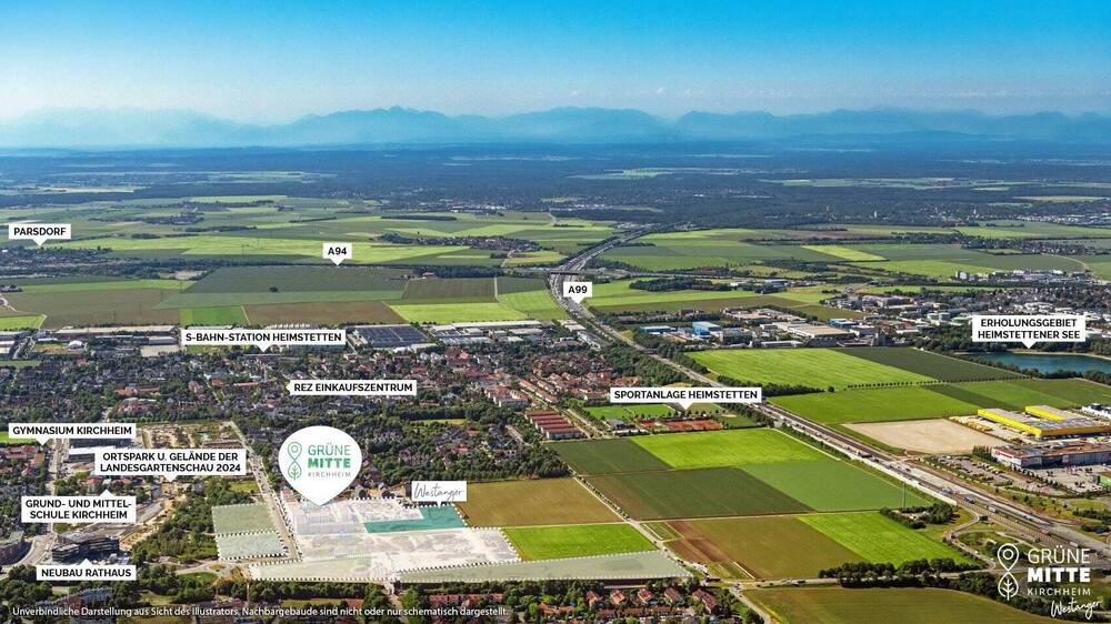 Reihenmittelhaus Kirchheim b. München Kirchheim - 4 Zimmer, 130 m&sup2;, 1.160.000&euro; | Angebot:25661976