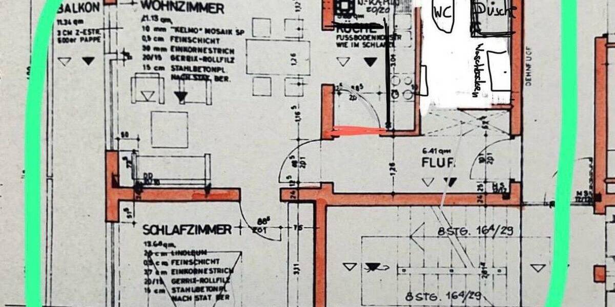 Etagenwohnung München Trudering-Riem - 2 Zimmer, 62 m&sup2;, 490.000&euro; | Angebot:26825850
