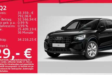 Audi Q2 22.894 km 33.359 &euro; Eching 85386