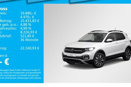 VW T-Cross 12.289 km 19.880 € München 81825