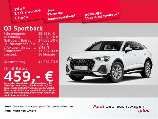 Audi Q3 10.082 km 38.619 &euro; Eching 85386