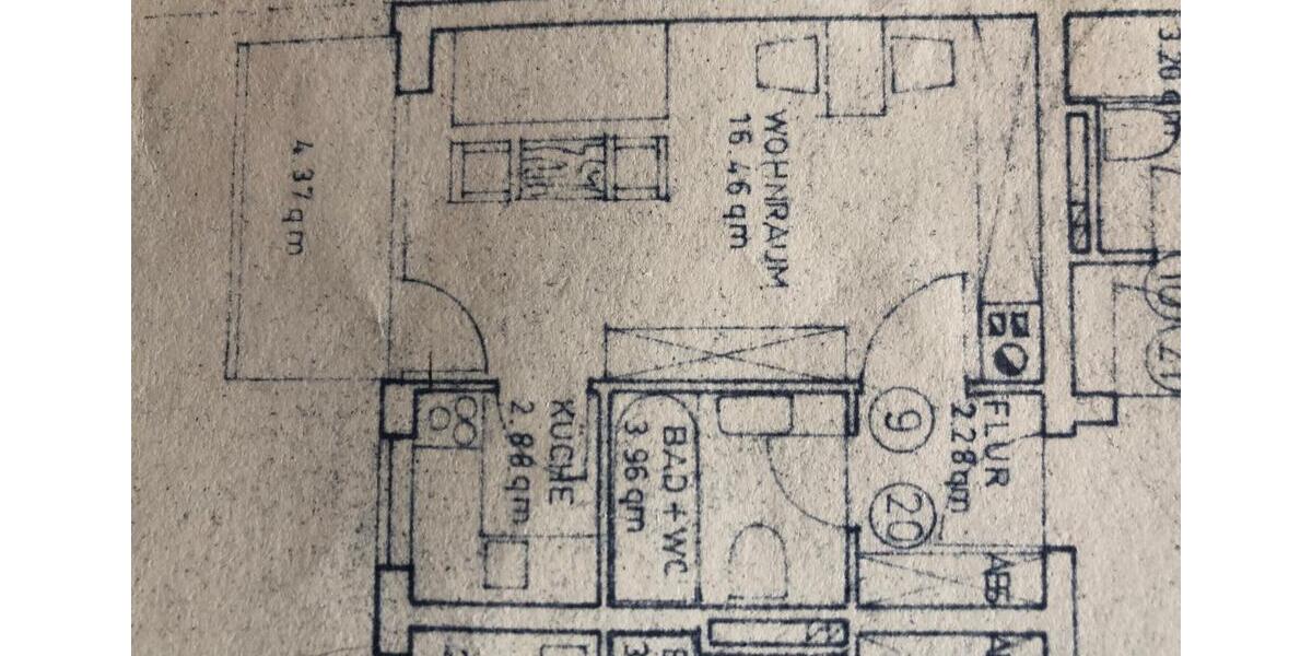 Appartement in Laim bezugsfrei 01.03. 1 zimmer