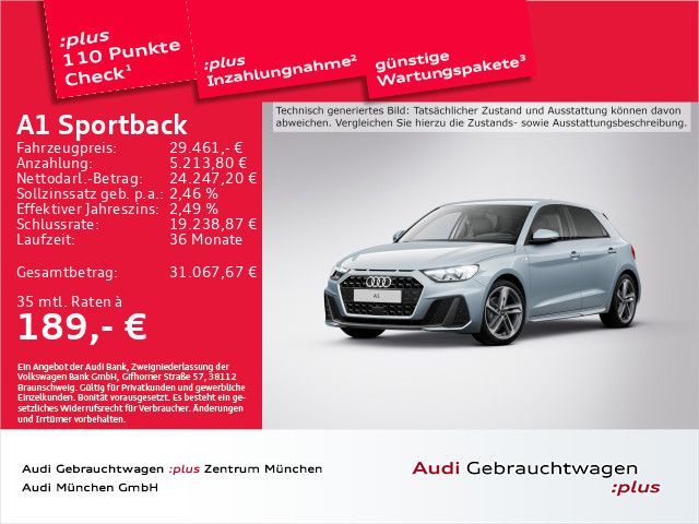 Audi A1 5.769 km 28.593 &euro; Eching 85386