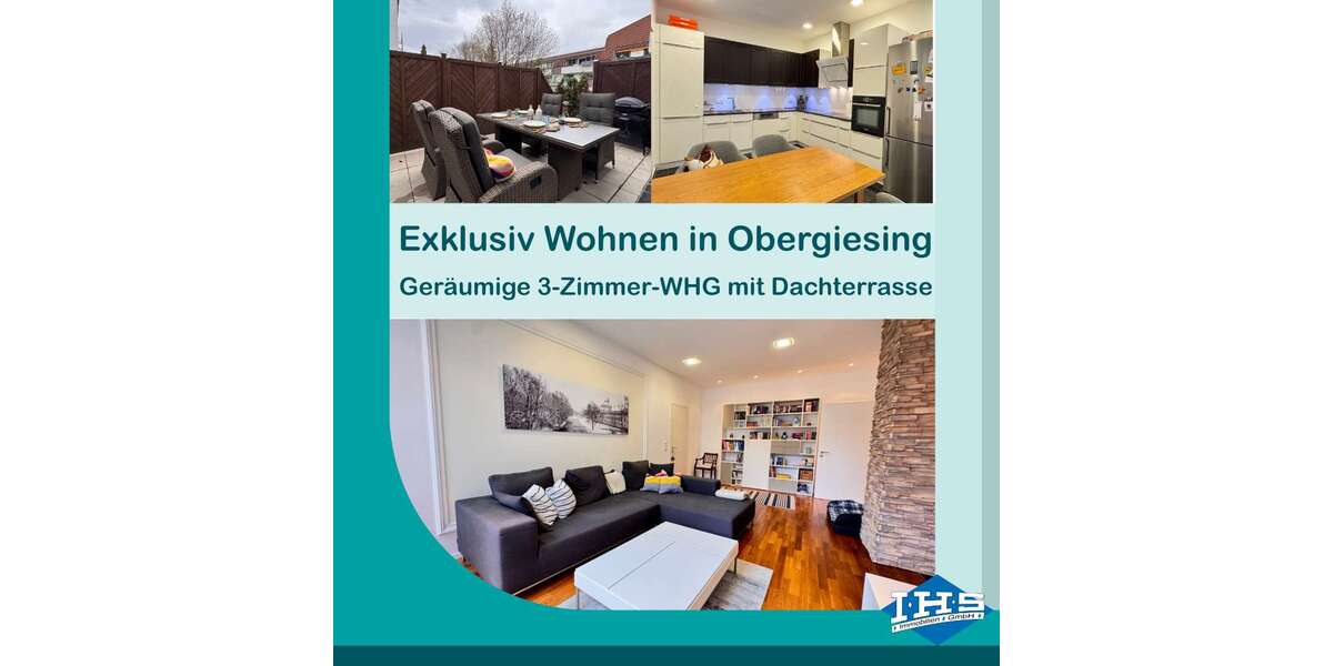 Etagenwohnung München Ramersdorf-Perlach - 3 Zimmer, 116 m&sup2;, 980.000&euro; | Angebot:26854480