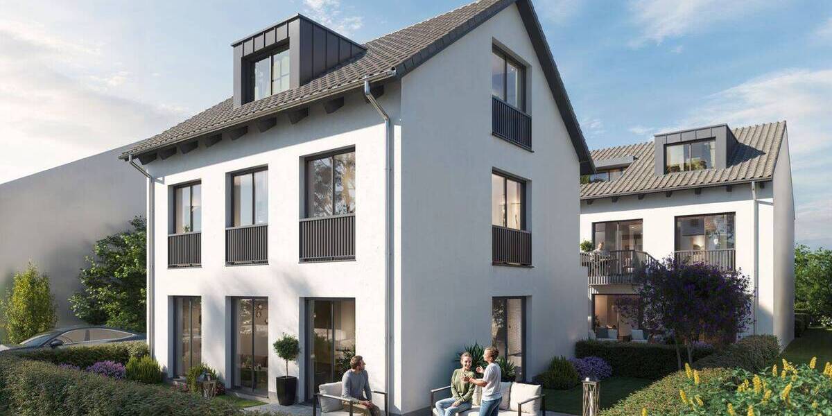 Etagenwohnung Unterföhring - 2 Zimmer, 59 m&sup2;, 679.000&euro; | Angebot:23985617