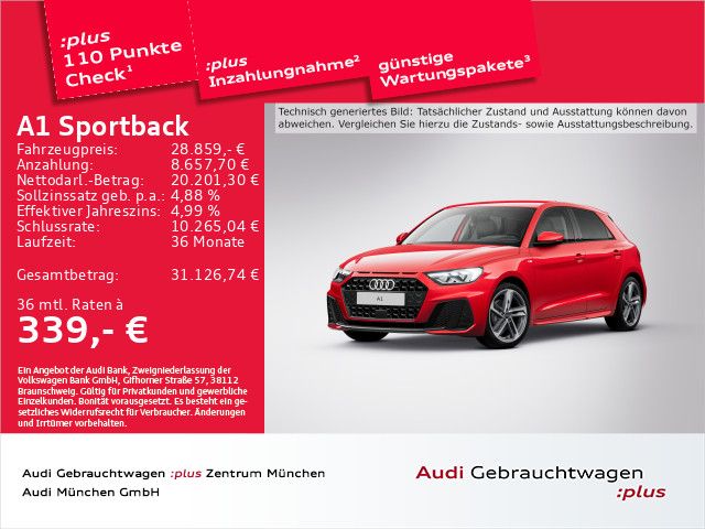 Audi A1 14.248 km 28.172 &euro; Eching 85386